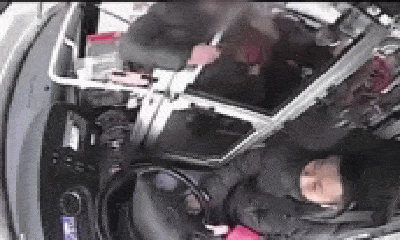 Video: Bị nhắc vì cho con đi tiểu trên xe buýt, người phụ nữ đánh tài xế tới tấp
