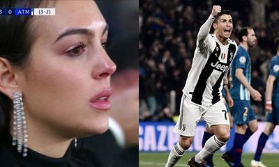 Bạn gái bật khóc nhìn Ronaldo tỏa sáng, lập kỷ lục ở Champions League