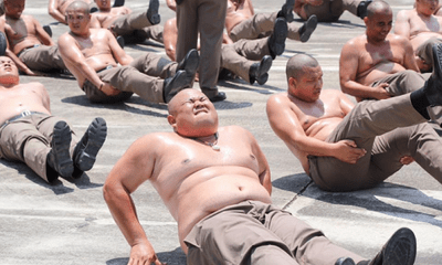 Cảnh sát Thái Lan bị gửi đi trại giảm béo vì 'lười biếng' và 'ăn quá nhiều'