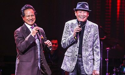 Bộ đôi nổi tiếng làng nhạc Bolero Chế Linh - Tuấn Vũ hẹn nhau hát ở Hà Nội