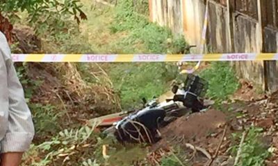 Kinh hãi phát hiện thi thể người phụ nữ cạnh xe máy dưới mương nước