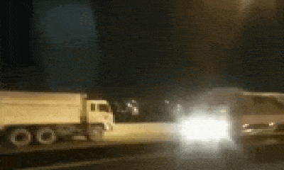 Video: Thót tim xem xe ben chạy ngược chiều trên cao tốc Long Thành