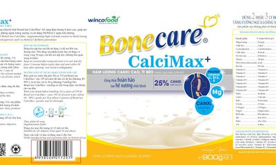 Bonecare calci Max+ – Lựa chọn tuyệt vời ngừa loãng xương