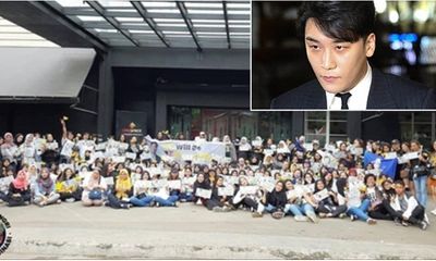 200 fan họp mặt cổ vũ tinh thần Seungri, cư dân mạng Hàn: 