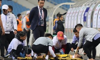 Video: Pha va chạm kinh hoàng với hậu vệ U23 Thái Lan khiến cầu thủ U23 Brunei gãy cổ