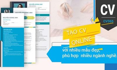 Timviec365.vn - địa chỉ tạo CV xin việc online chuyên nghiệp