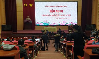 Họp báo vụ chùa Ba Vàng: Phản đối phát ngôn của bà Yến về nạn nhân bị sát hại ở Điện Biên