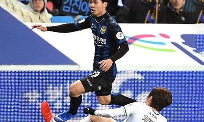 Công Phượng tạo ra điều kỳ diệu ở K.League dù Incheon thua đậm
