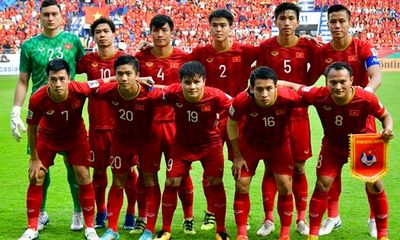 ĐT Việt Nam thăng 1 hạng, xếp thứ 98 thế giới trên BXH FIFA