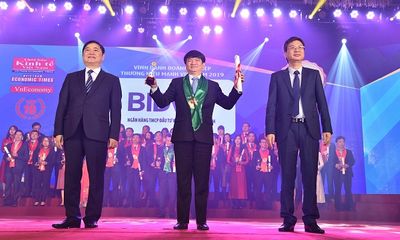 BIDV – Top 10 Doanh nghiệp Thương hiệu mạnh Việt Nam 2018 