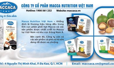 Công ty Macca Nutrition triển khai chương trình khuyến mại “Quà tặng trao tay - Thay lời cảm ơn”