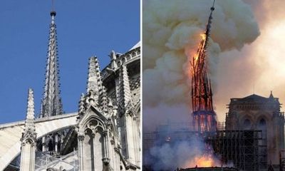 Vụ cháy ở Nhà thờ Đức Bà Paris: Sửng sốt 