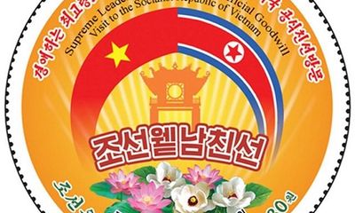 Triều Tiên ra mắt mẫu tem mới kỷ niệm chuyến thăm Việt Nam của ông Kim Jong-un