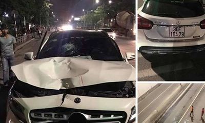Vụ tai nạn 2 người tử vong ở Hà Nội: Tạm giữ hình sự tài xế Mercedes