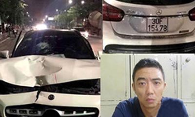 Vụ tai nạn 2 người chết ở Hà Nội: Hé lộ nồng độ cồn cực cao của tài xế Mercedes