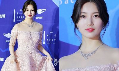 Vẻ đẹp nữ thần của Suzy trên thảm đỏ Baeksang 2019 được ca ngợi hết lời