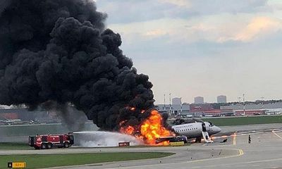 Xác định nguyên nhân ban đầu khiến máy bay Nga bốc cháy làm 41 người chết
