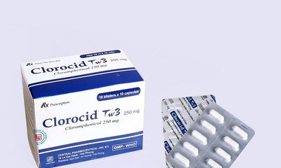 Người bệnh cần thận trọng với thuốc viên nén Clorocid Tw3 250mg giả
