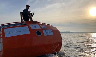 Khó tin: Người đàn ông Pháp vượt Đại Tây Dương trong 4 tháng bằng một chiếc thùng