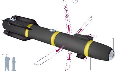 Mỹ triển khai tên lửa bí mật sở hữu 6 lưỡi dao thép nhằm tiêu diệt khủng bố