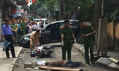 Vụ xe Camry lùi cán chết người ở Hà Nội: Nữ tài xế là đại tá công an