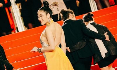 Sau Ngọc Trinh, Hoa hậu Tuyết Nga xuất hiện trên thảm đỏ Cannes