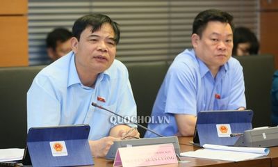 Bộ trưởng Bộ NNPTNT Nguyễn Xuân Cường trình bày về tác động của dịch tả lợn châu Phi