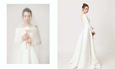 Đàm Thu Trang diện váy cô dâu lộng lẫy, tin đồn đám cưới tháng 7 là thật?