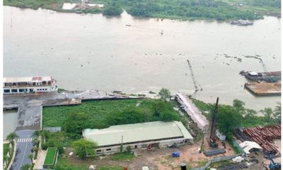 Thông tin chính thức sự cố sập cầu tàu Ba Son ở TP.HCM