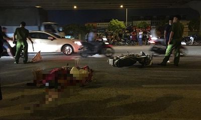 Hà Nội: Truy tìm xe máy đi ngược chiều tông chết người rồi bỏ trốn