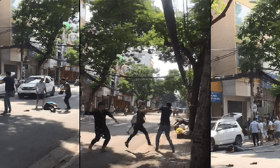 Hé lộ nguyên nhân vụ hỗn chiến kinh hoàng trên đường phố Sài Gòn, 2 người bị thương