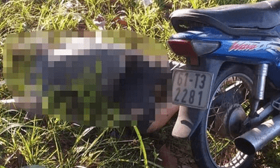 Người đàn ông chết bí ẩn bên đường cạnh xe máy ở Bình Dương