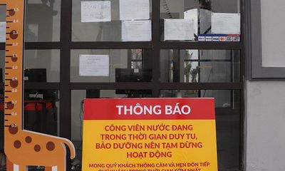 Công viên nước Thanh Hà tạm dừng hoạt động sau sự cố bé trai đuối nước