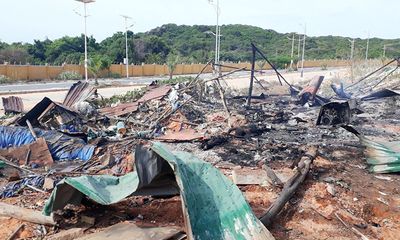 Khánh Hòa: Cháy nổ tại dự án sân golf, 2 người chết, 9 người bị thương