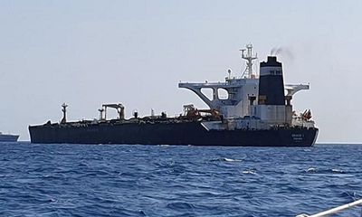 Anh bắt giữ siêu tàu MT Grace 1 của Iran nghi chở dầu tới Syria
