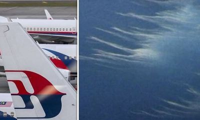 Vụ MH370: Tung tích chiếc máy bay mất tích được tiết lộ qua vệt dầu loang?