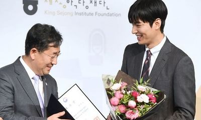 Mỹ nam Hàn Quốc Lee Min Ho đẹp 'gây thương nhớ' trong sự kiện mới