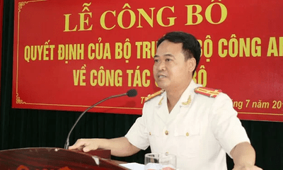 Thượng tá Lê Ngọc Anh giữ chức Trưởng công an TP Thanh Hóa