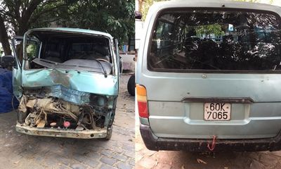Gia Lai: Tài xế chở gỗ lậu tông thẳng vào xe CSGT dương tính với ma túy
