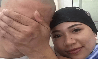 Người chồng cạo đầu để cùng vợ chiến đấu với ung thư: Em vẫn đẹp nhất