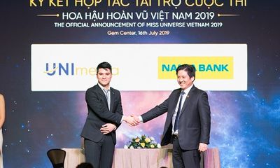 Nam Á Bank - Ngân hàng chính thức đồng hành xuyên suốt cùng cuộc thi hoa hậu hoàn vũ Việt Nam 2019 