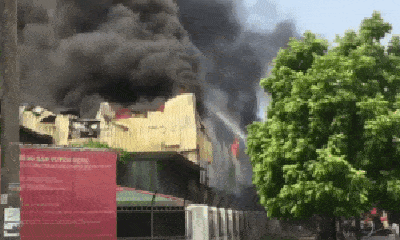 Video: Cháy xưởng nhựa rộng hàng nghìn mét vuông ở Khu công nghiệp Sài Đồng B