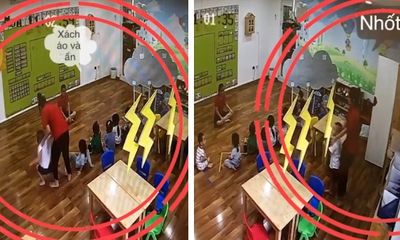 Video: Học sinh mầm non bị cô giáo nhốt trong tủ đồ