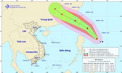 Xuất hiện bão Bailu giật cấp 11 gần biển Đông, Bắc Bộ mưa to