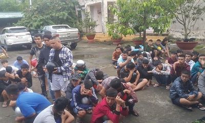 Hậu Giang: 140 thanh niên tổ chức đua xe trái phép bị bắt giữ