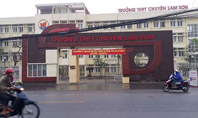 Thanh Hóa: Kỷ luật hiệu trưởng, kiểm điểm 3 hiệu phó Trường THPT chuyên Lam Sơn