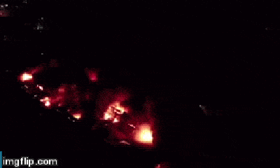 Video: Toàn cảnh vụ cháy Công ty bóng đèn phích nước Rạng Đông nhìn từ trên cao