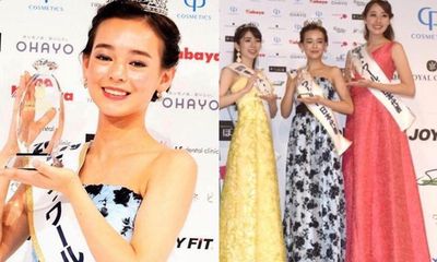 Nhan sắc Tân Hoa hậu Nhật Bản có chiều cao thấp nhất lịch sử mới 16 tuổi