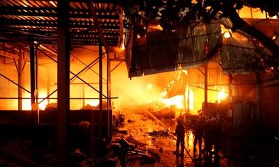 Vụ cháy kinh hoàng ở công ty Rạng Đông gây thiệt hại 150 tỷ đồng