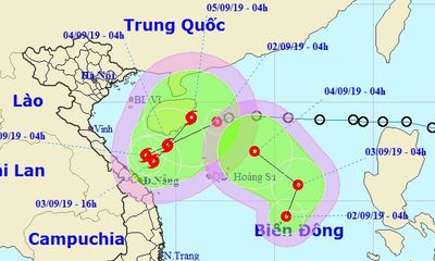 Tin tức mới nhất về 2 áp thấp nhiệt đới hoạt động cùng lúc trên Biển Đông